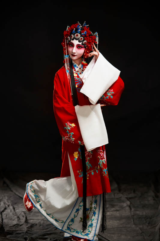 国粹戏曲京剧昆曲青衣旦角形象的中国少女图片