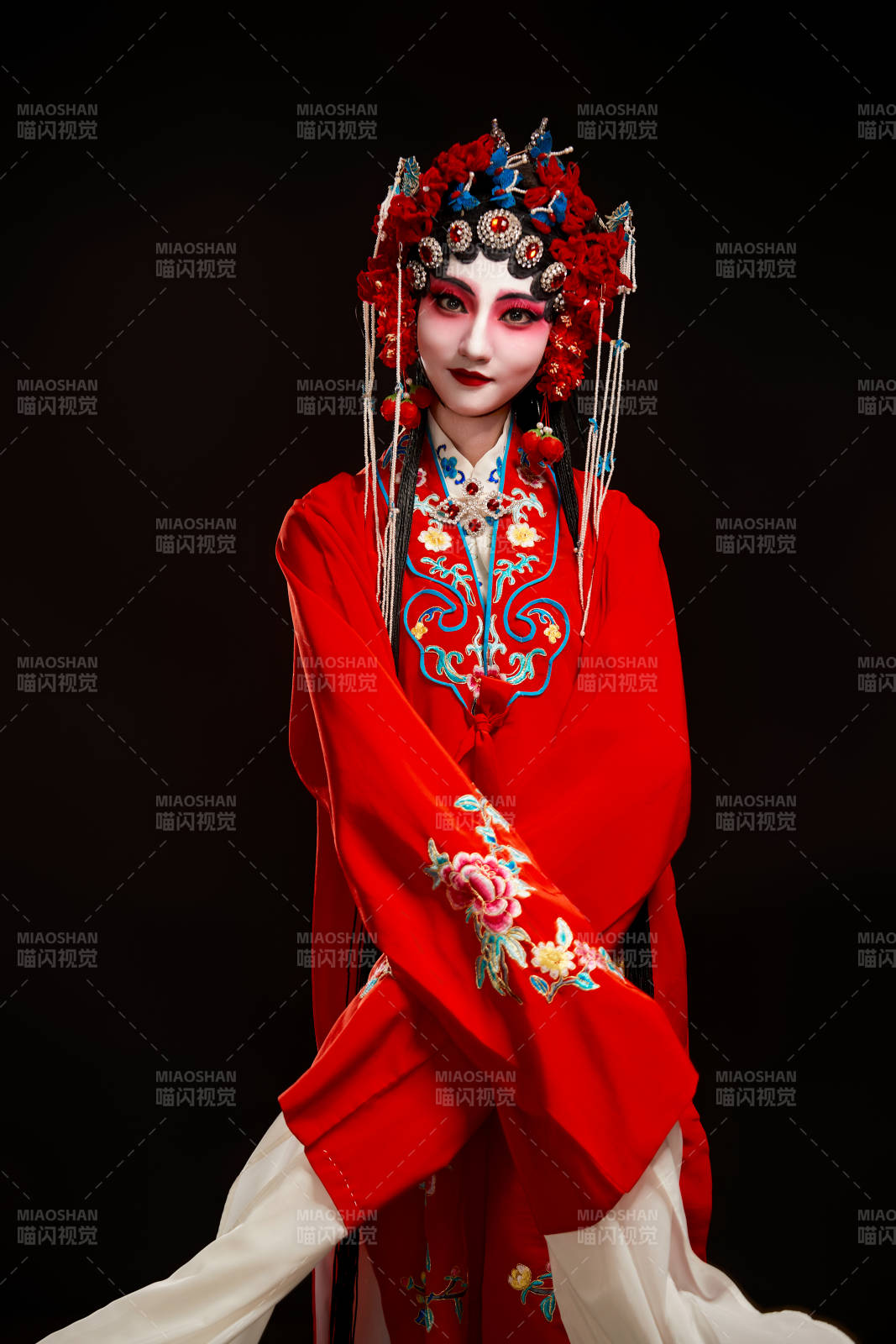 国粹戏曲京剧昆曲青衣旦角形象的中国少女图片