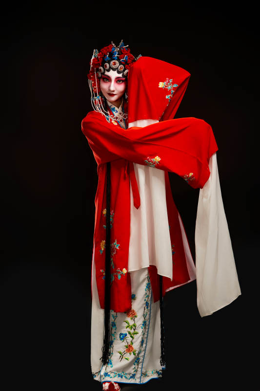 国粹戏曲京剧昆曲青衣旦角形象的中国少女图片