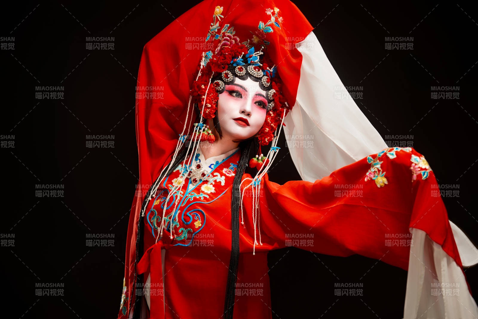 国粹戏曲京剧昆曲青衣旦角形象的中国少女图片