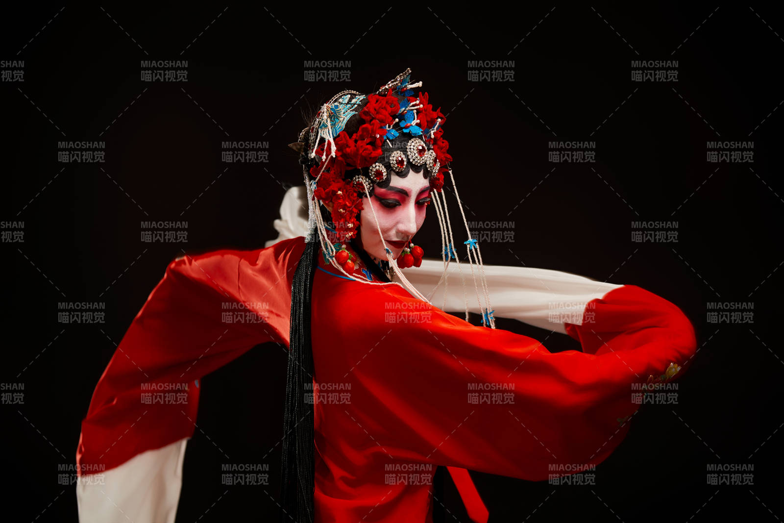 国粹戏曲京剧昆曲青衣旦角形象的中国少女图片