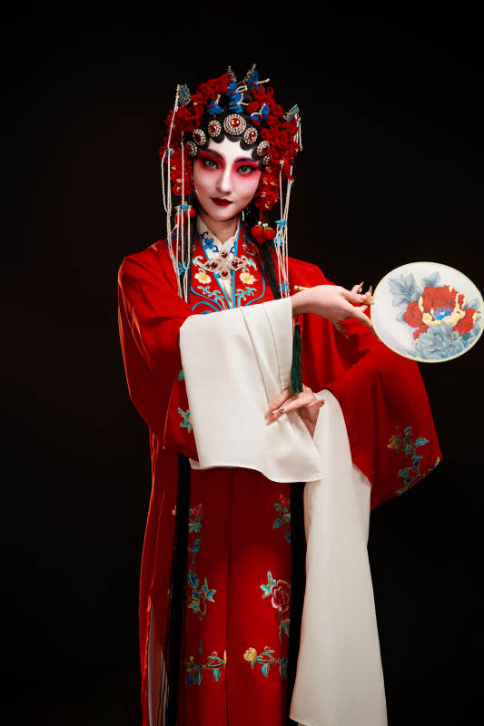 国粹戏曲京剧昆曲青衣旦角形象的中国少女图片