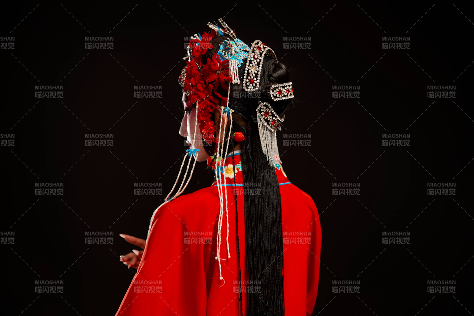 国粹戏曲京剧昆曲青衣旦角形象的中国少女图片