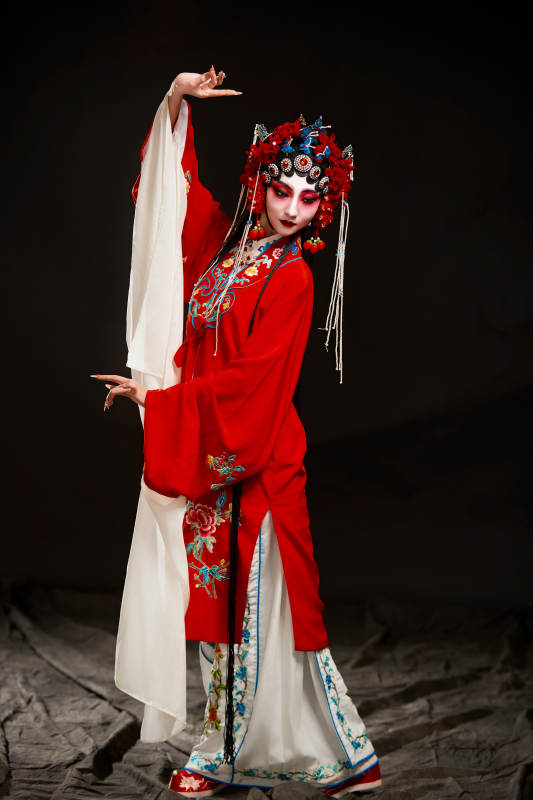 国粹戏曲京剧昆曲青衣旦角形象的中国少女图片