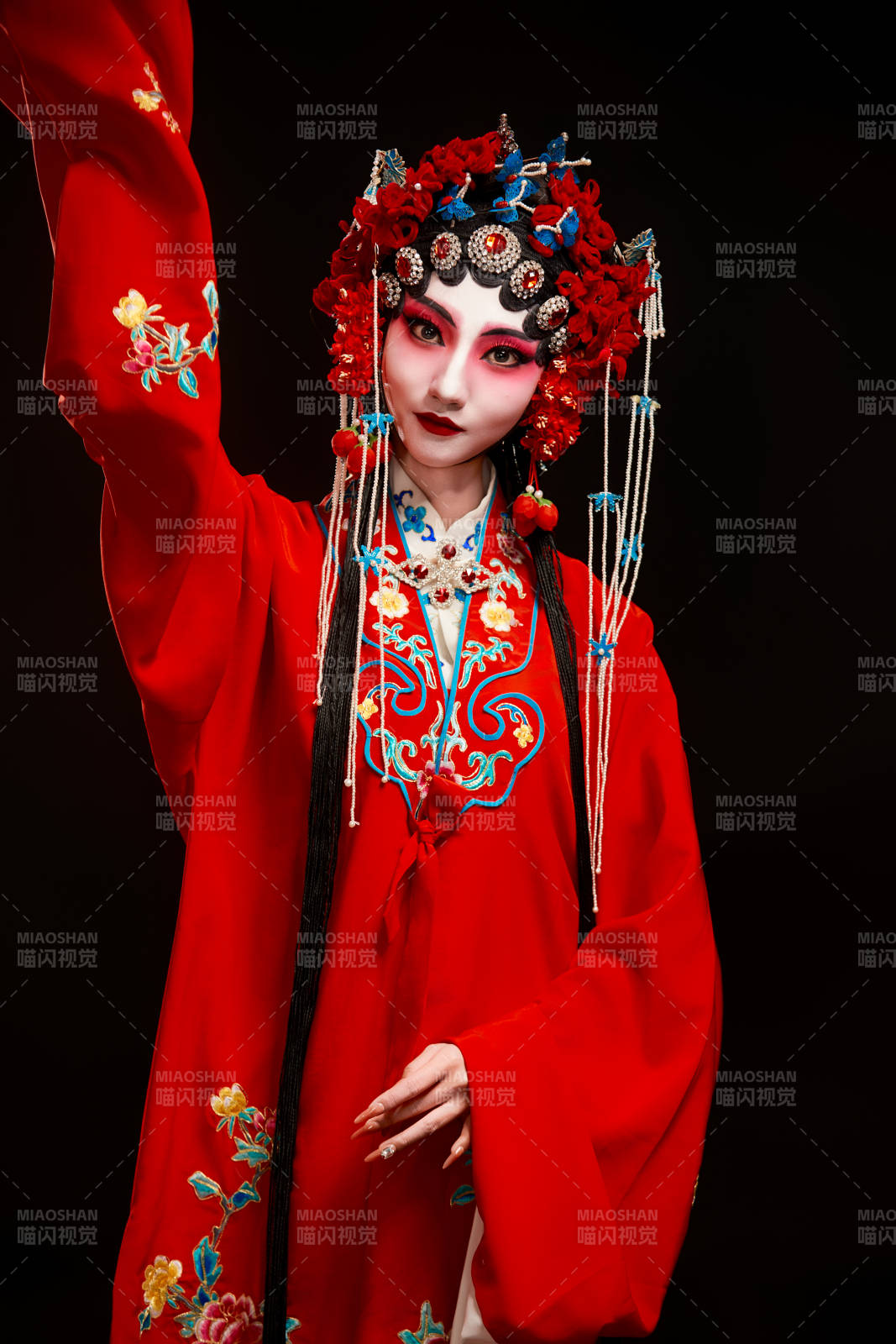 国粹戏曲京剧昆曲青衣旦角形象的中国少女图片