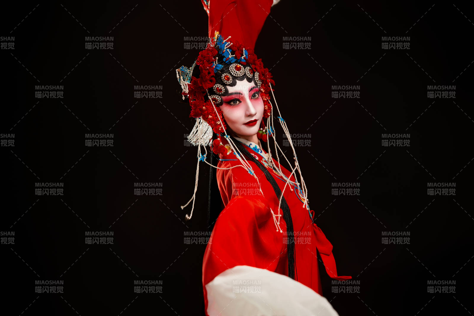 国粹戏曲京剧昆曲青衣旦角形象的中国少女图片