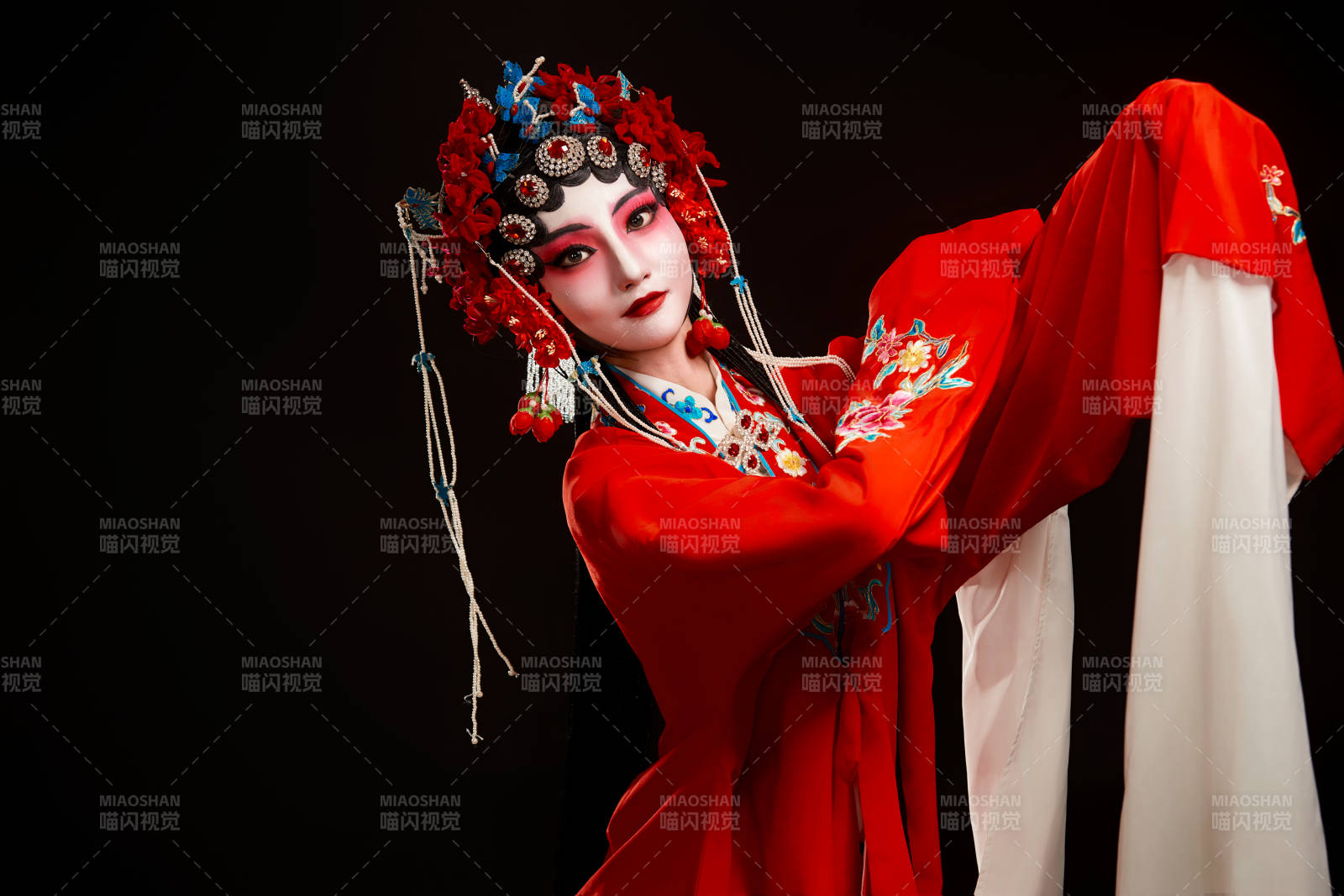 国粹戏曲京剧昆曲青衣旦角形象的中国少女图片