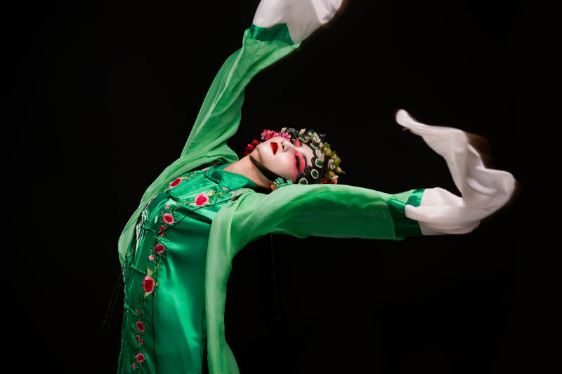 国粹戏曲京剧昆曲青衣旦角形象的中国少女图片