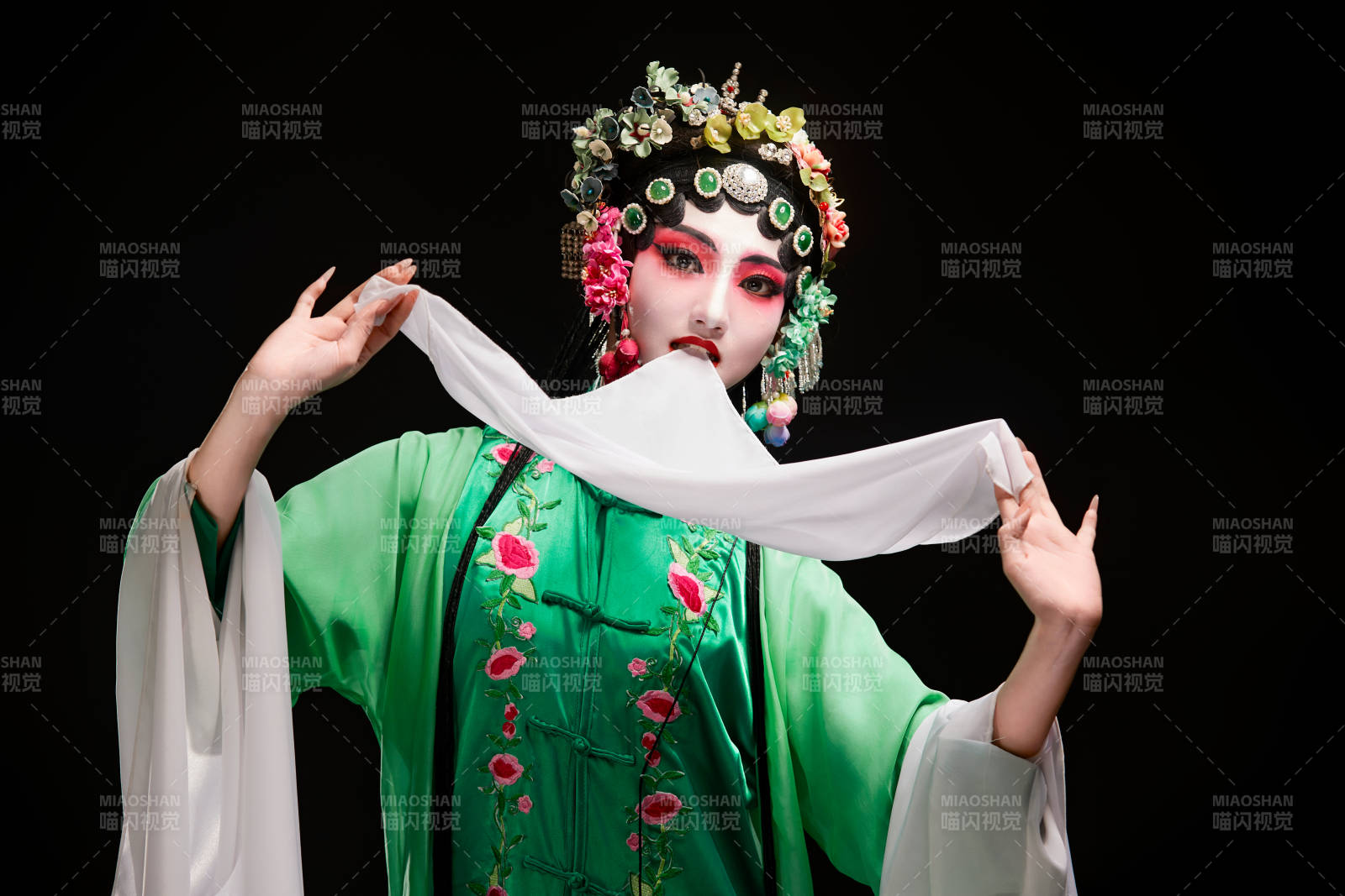 国粹戏曲京剧昆曲青衣旦角形象的中国少女图片