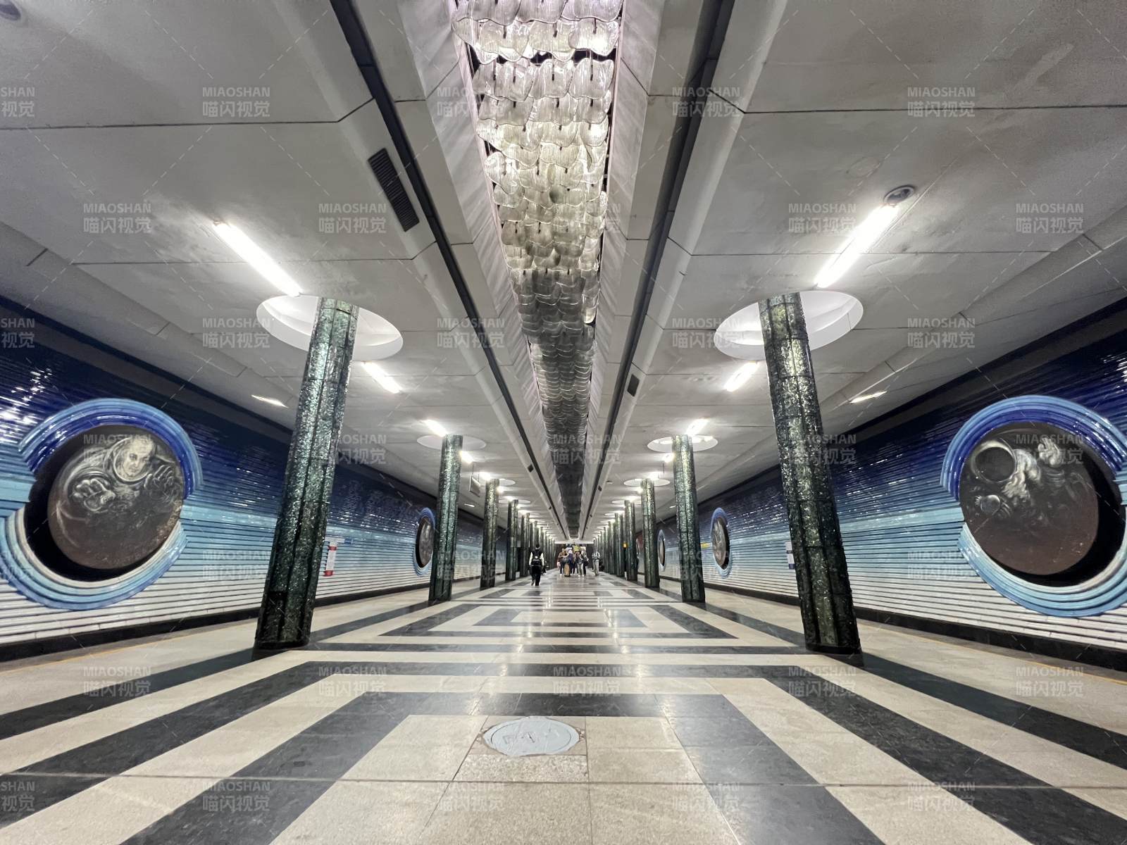 乌兹别克斯坦 地铁站艺术长廊图片