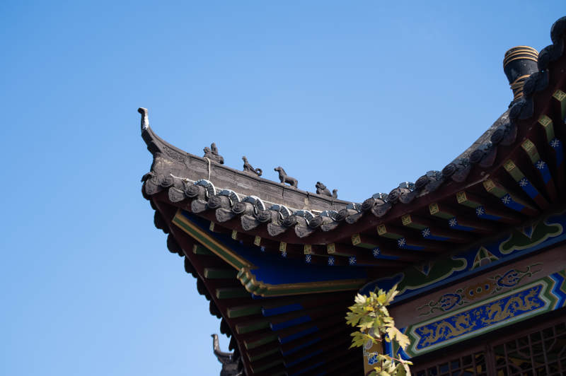 古建筑飞檐翘角图片