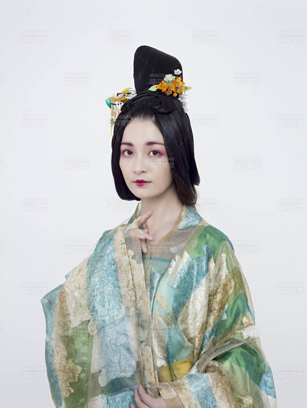 大唐风韵女性古装造型唐朝古装图片