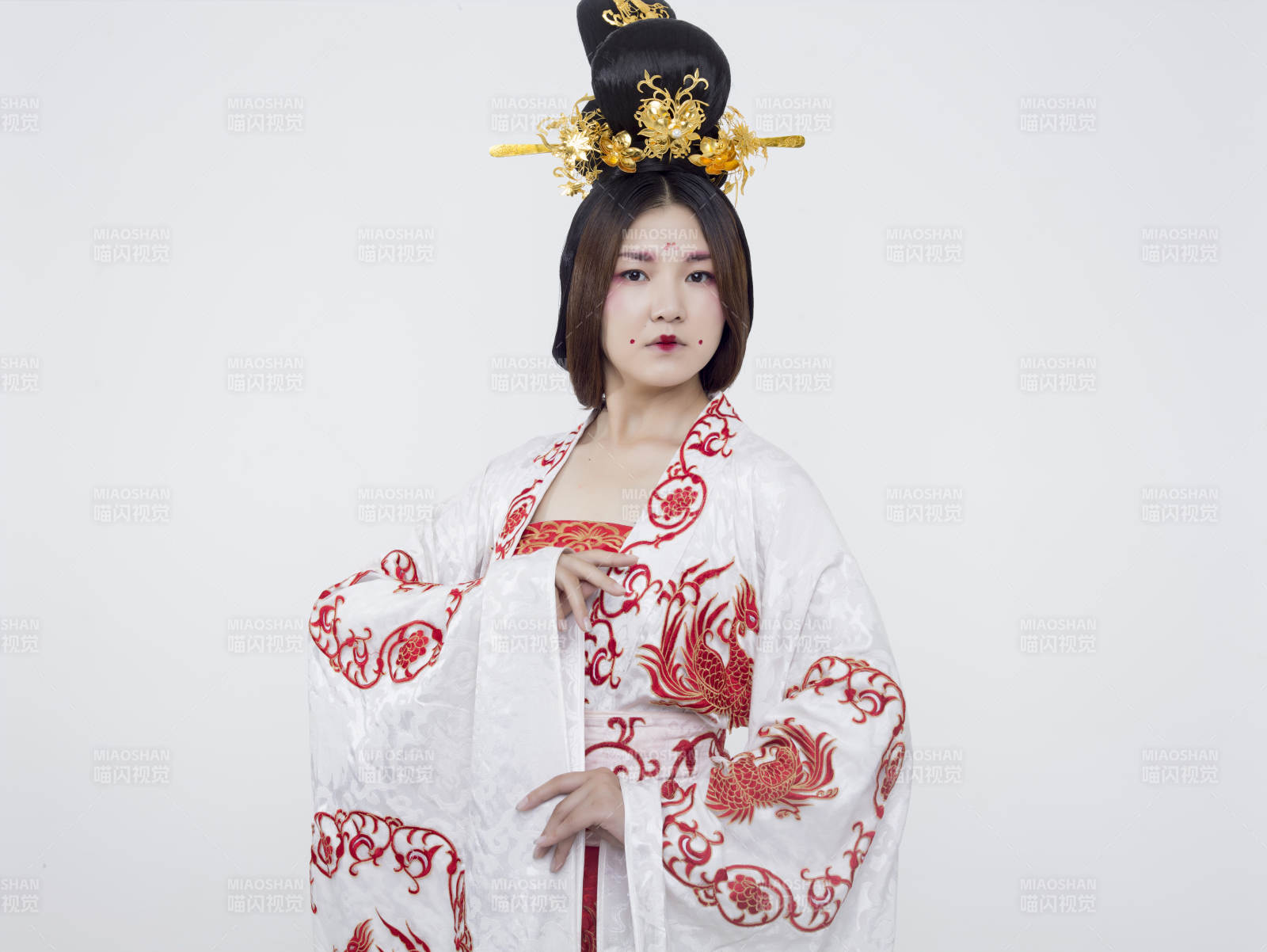 大唐风韵女性古装造型唐朝古装图片