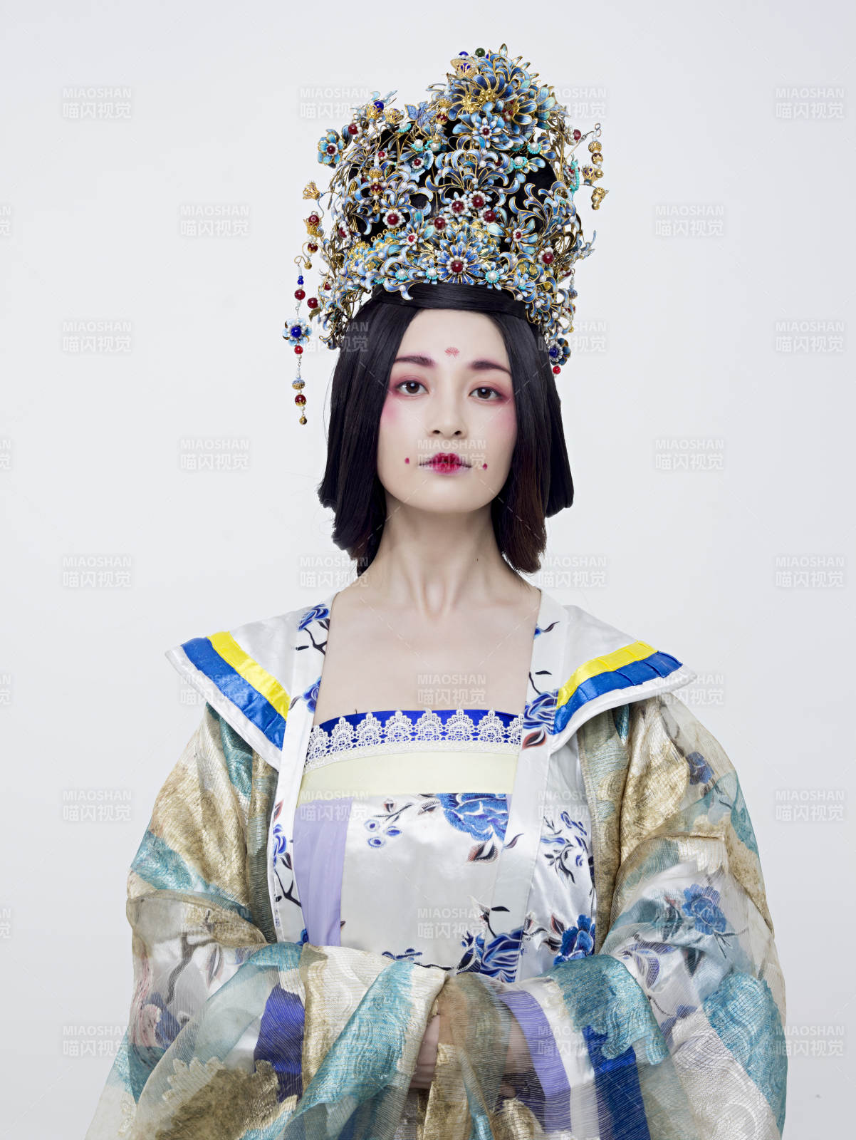 大唐风韵女性古装造型唐朝古装图片