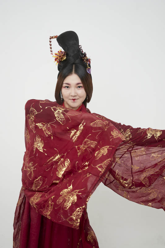 大唐风韵女性古装造型唐朝古装图片