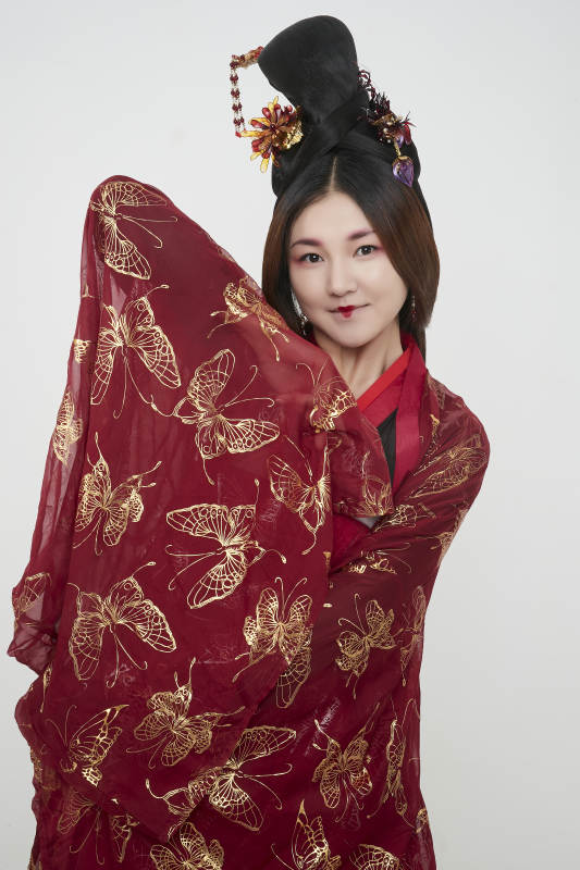 大唐风韵女性古装造型唐朝古装图片