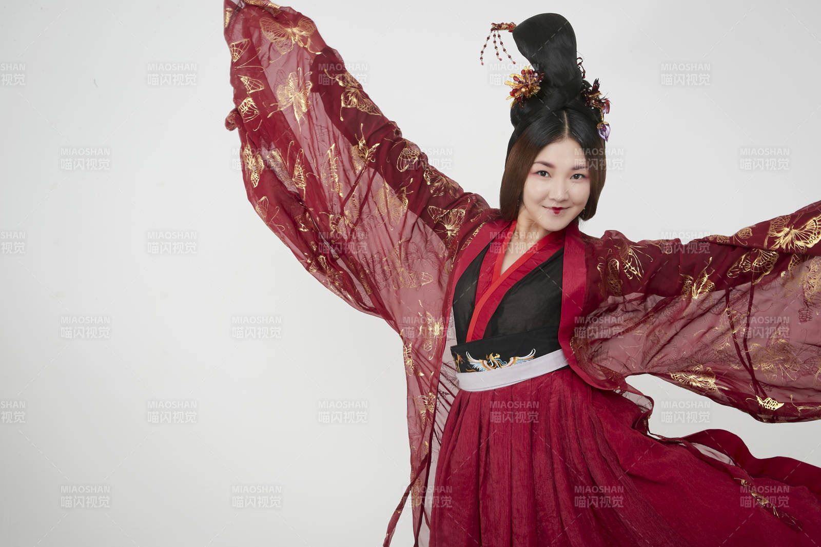 大唐风韵女性古装造型唐朝古装图片