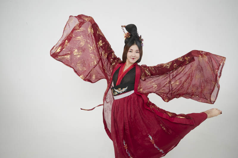 大唐风韵女性古装造型唐朝古装图片