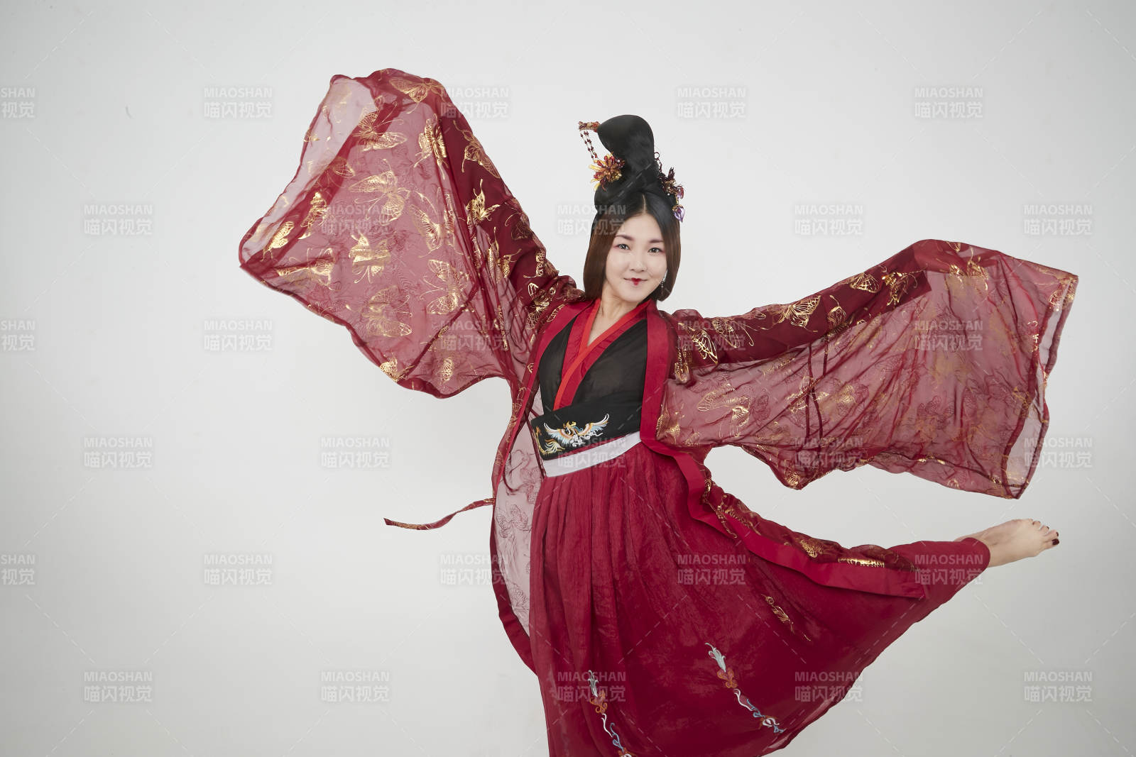 大唐风韵女性古装造型唐朝古装图片