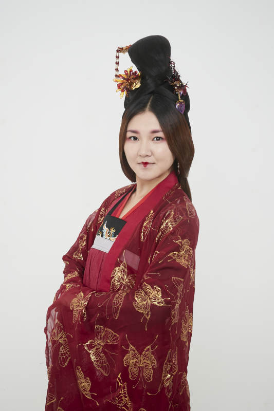 大唐风韵女性古装造型唐朝古装图片