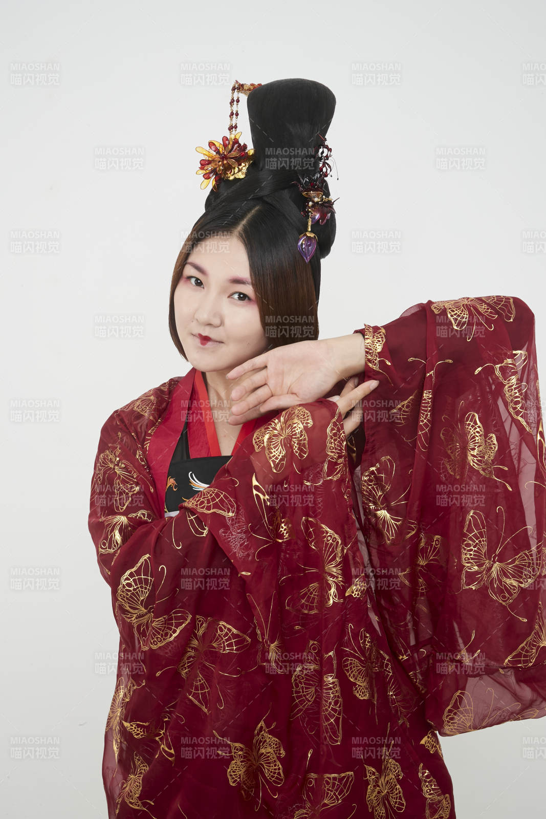 大唐风韵女性古装造型唐朝古装图片