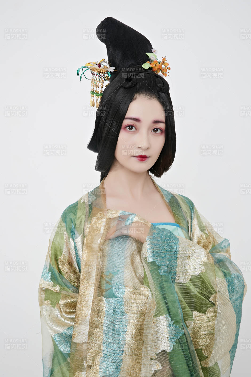 大唐风韵女性古装造型唐朝古装图片