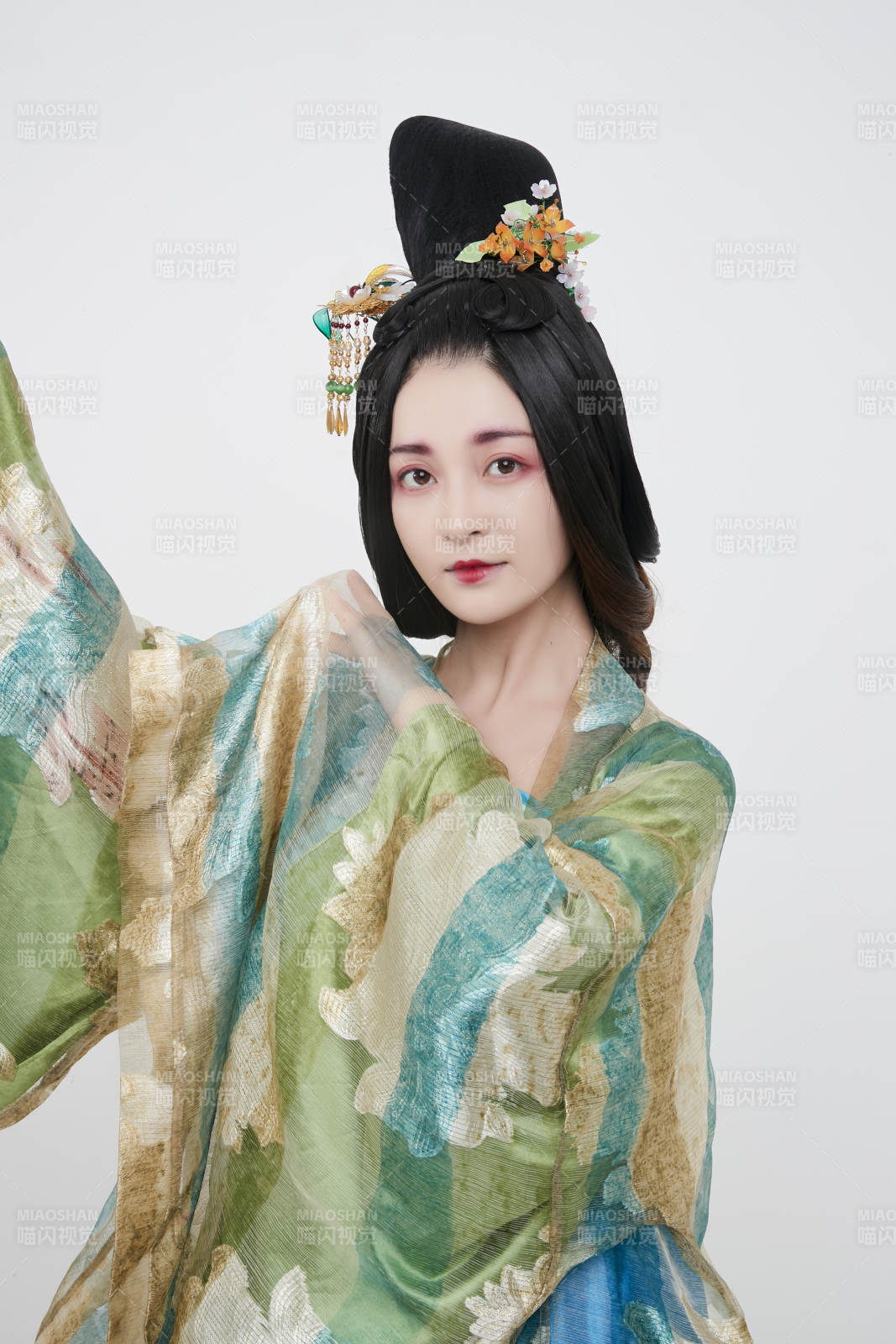 大唐风韵女性古装造型唐朝古装图片