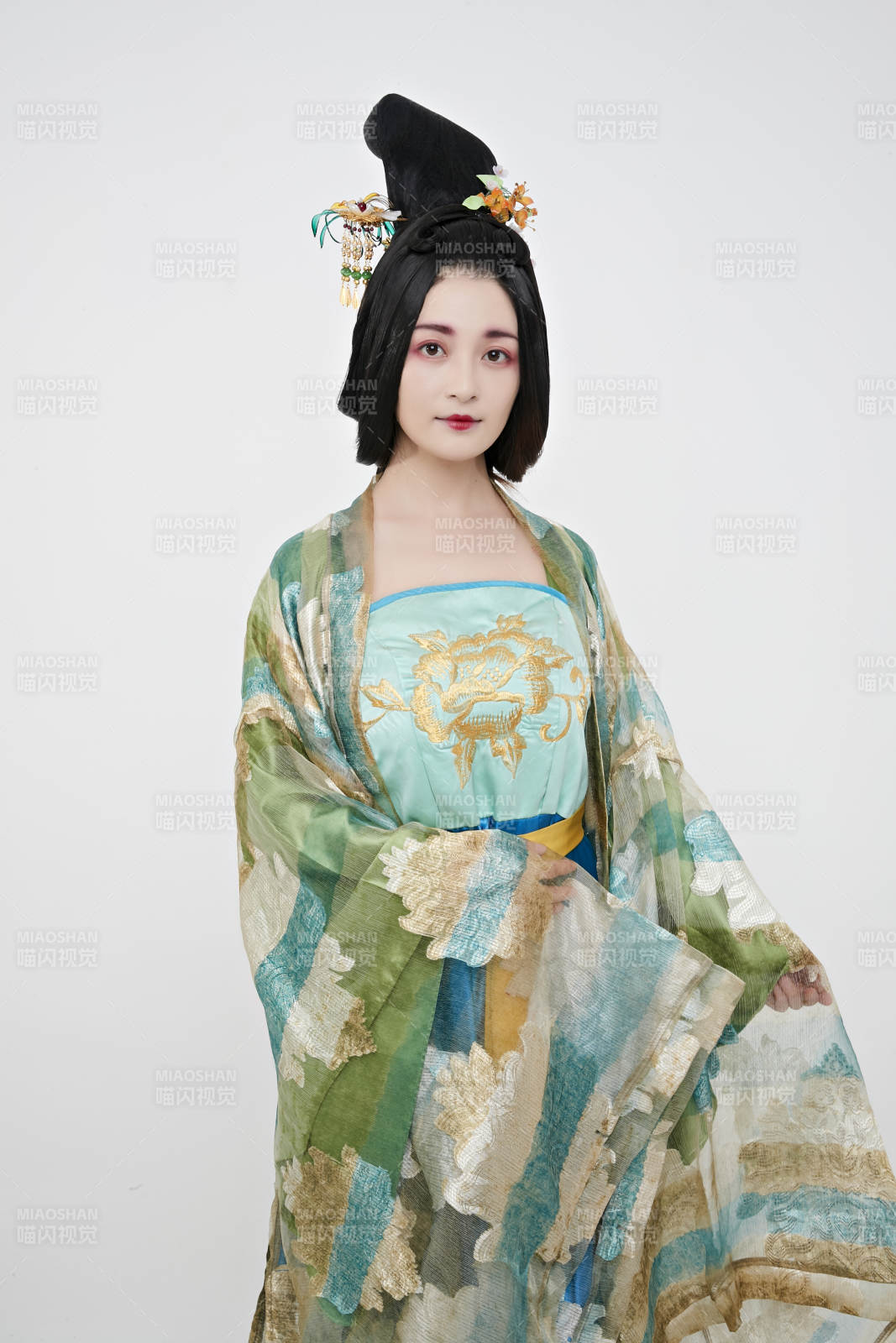 大唐风韵女性古装造型唐朝古装图片