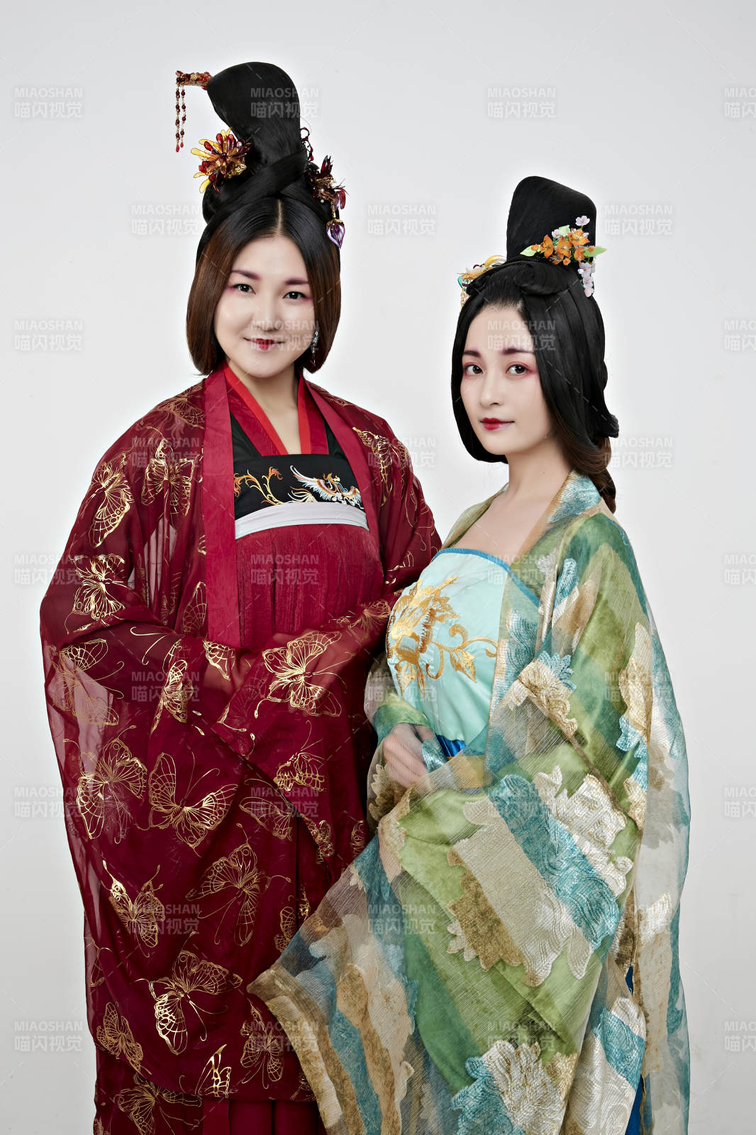 大唐风韵女性古装造型唐朝古装图片