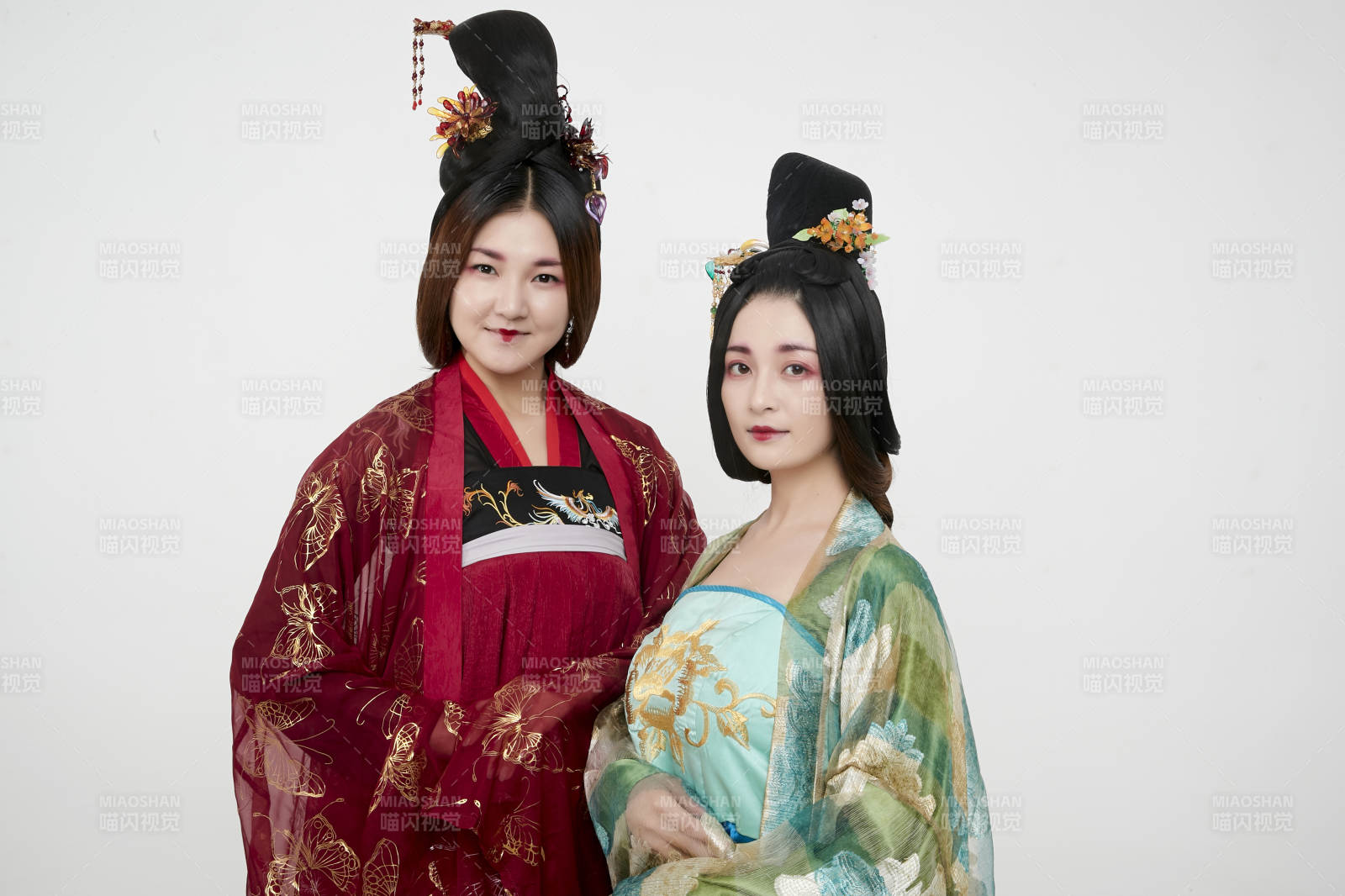 大唐风韵女性古装造型唐朝古装图片