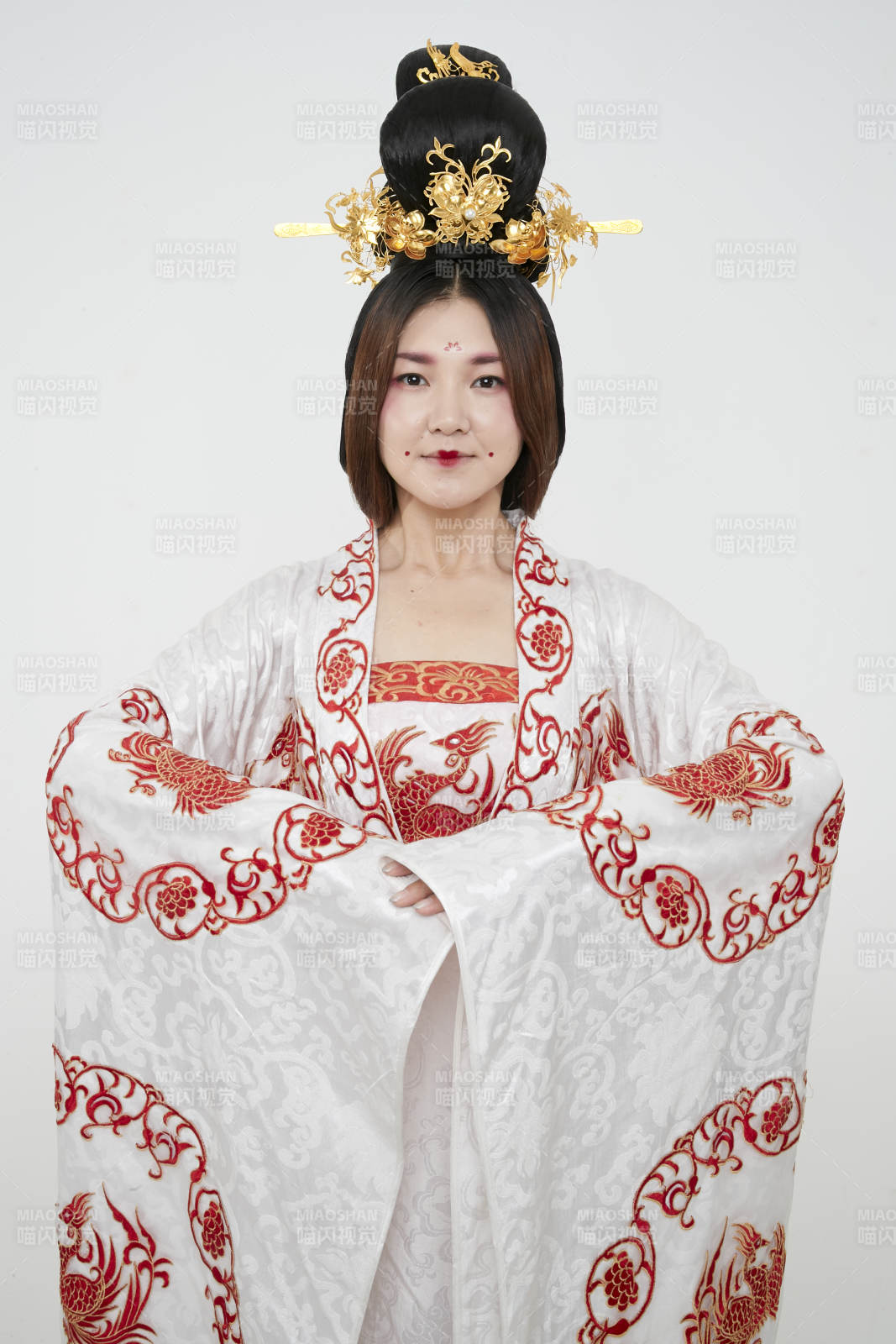 大唐风韵女性古装造型唐朝古装图片