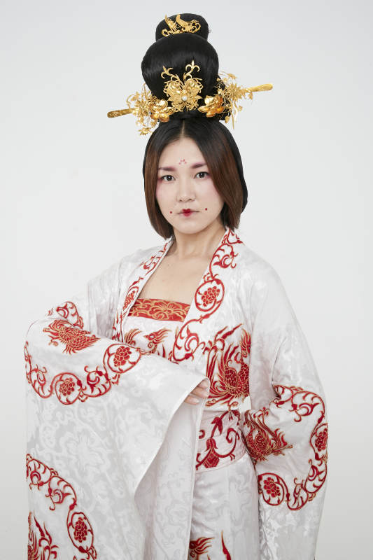 大唐风韵女性古装造型唐朝古装图片