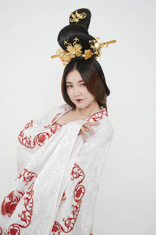 大唐风韵女性古装造型唐朝古装图片