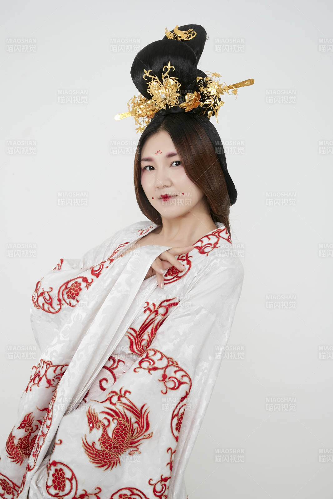 大唐风韵女性古装造型唐朝古装图片