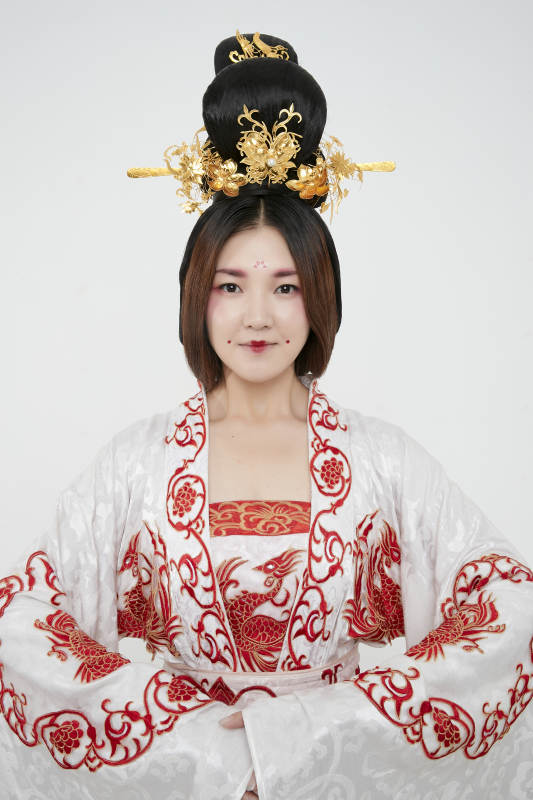 大唐风韵女性古装造型唐朝古装图片