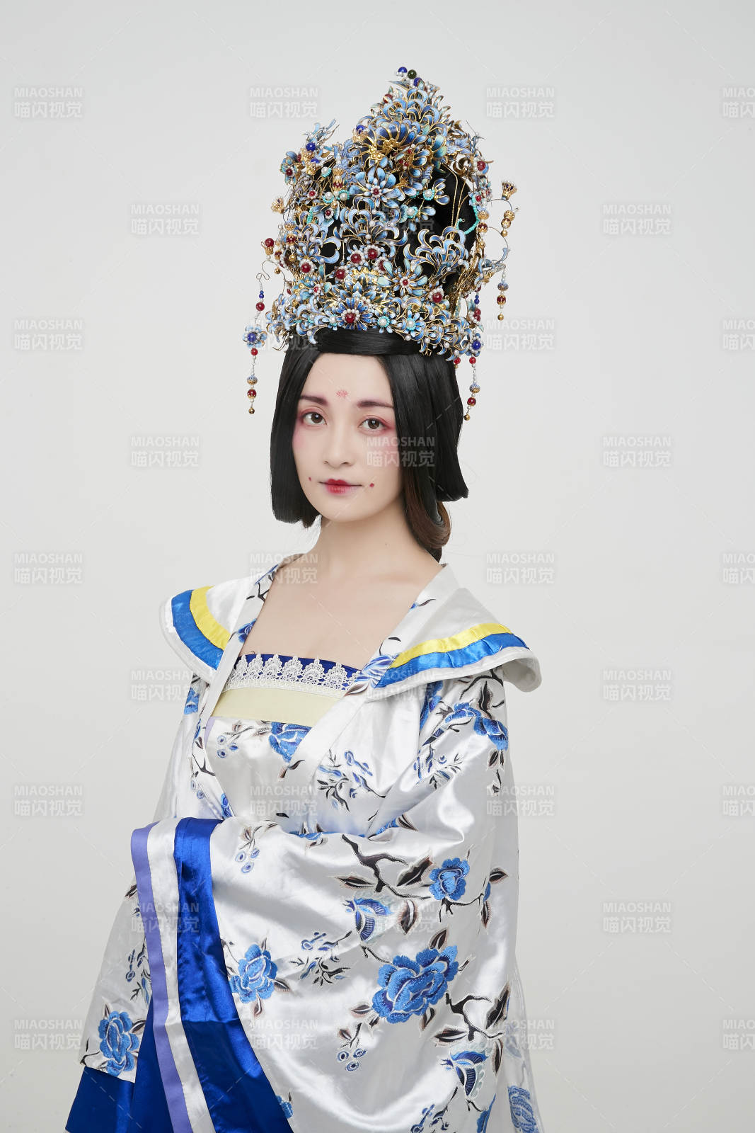 大唐风韵女性古装造型唐朝古装图片