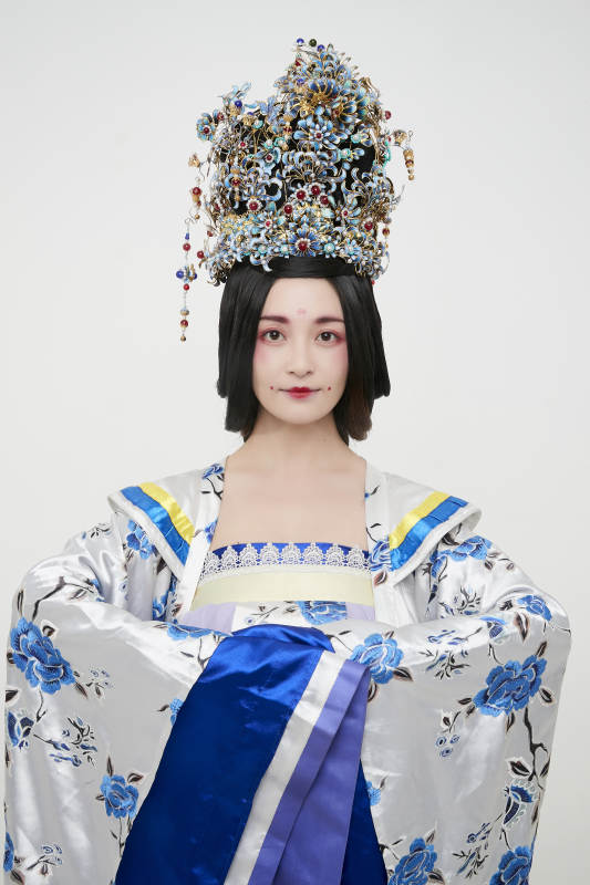 大唐风韵女性古装造型唐朝古装图片