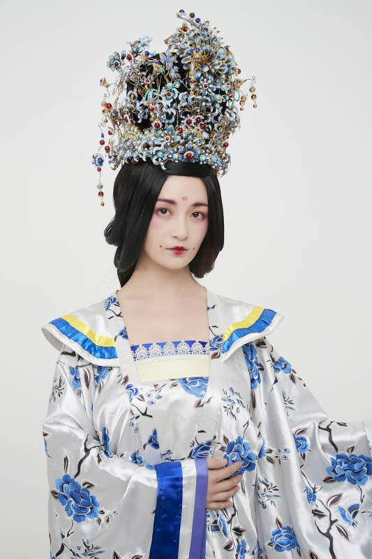 大唐风韵女性古装造型唐朝古装图片