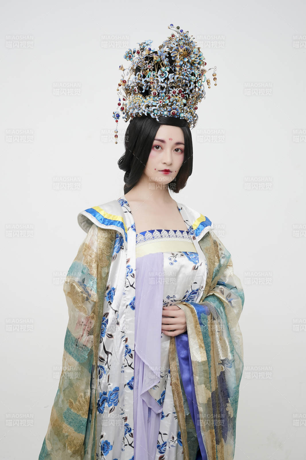 大唐风韵女性古装造型唐朝古装图片