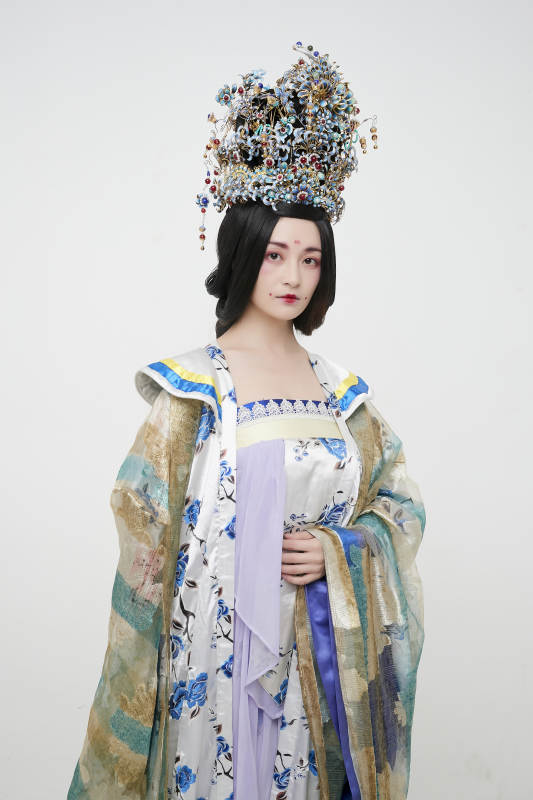 大唐风韵女性古装造型唐朝古装图片