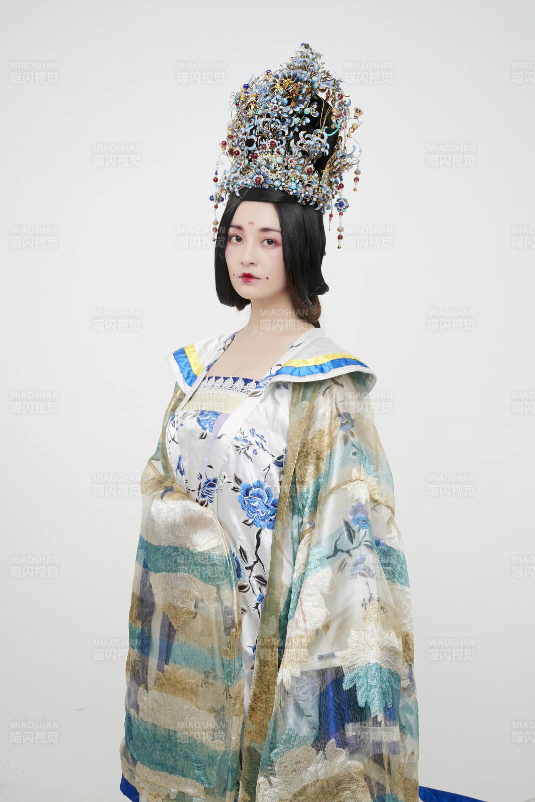 大唐风韵女性古装造型唐朝古装图片