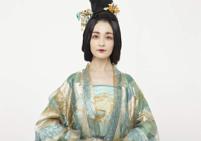 大唐风韵女性古装造型唐朝古装图片