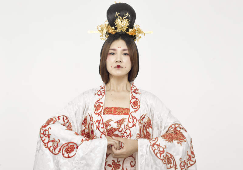 大唐风韵女性古装造型唐朝古装图片