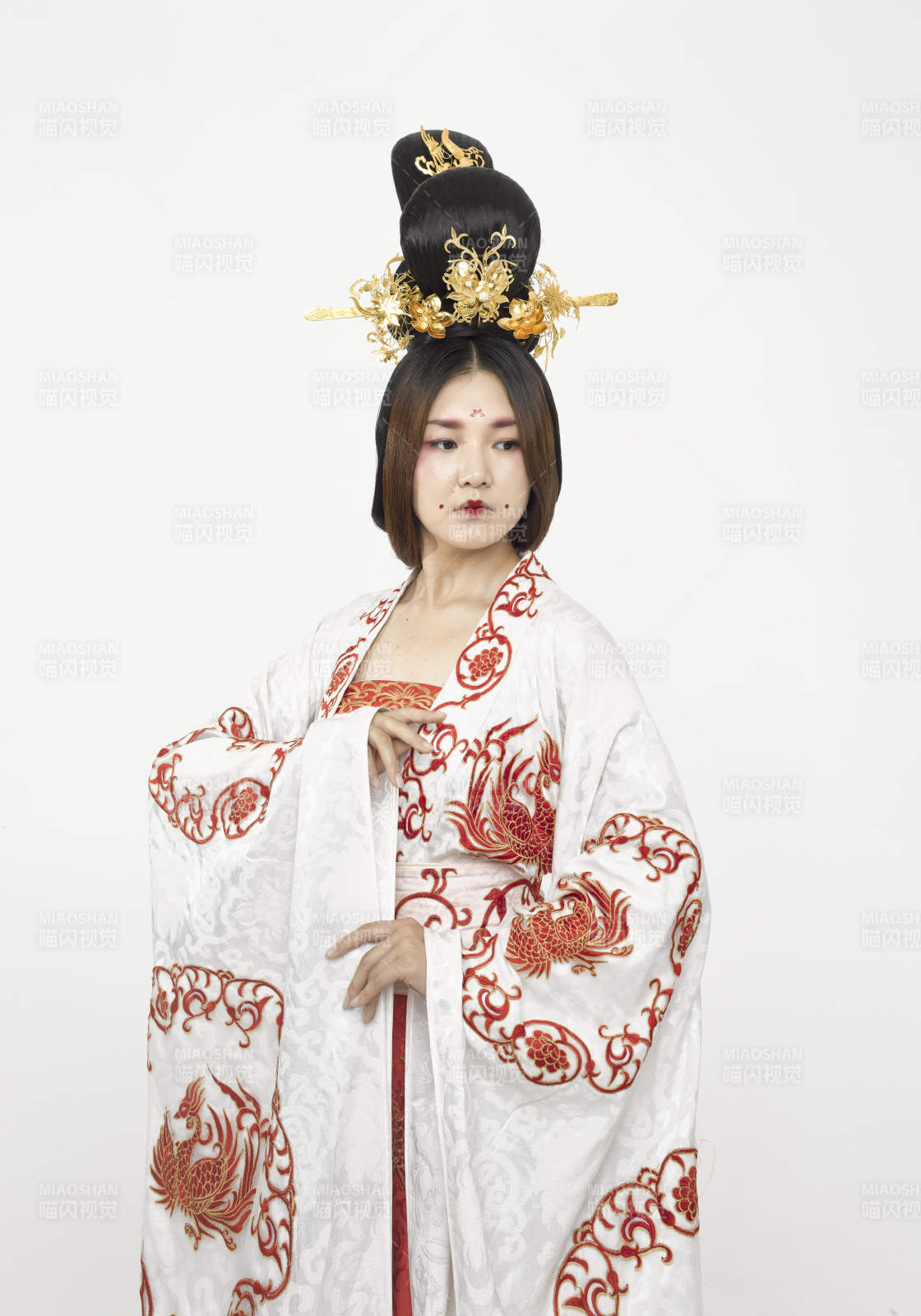 大唐风韵女性古装造型唐朝古装图片