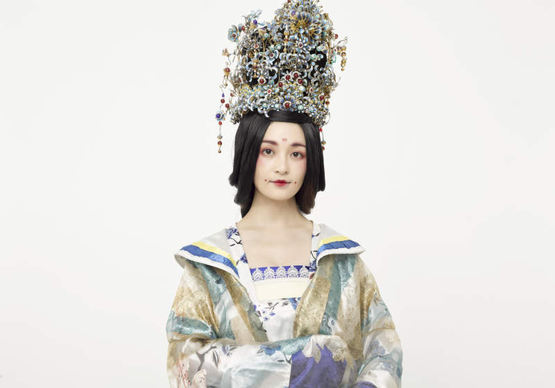 大唐风韵女性古装造型唐朝古装图片