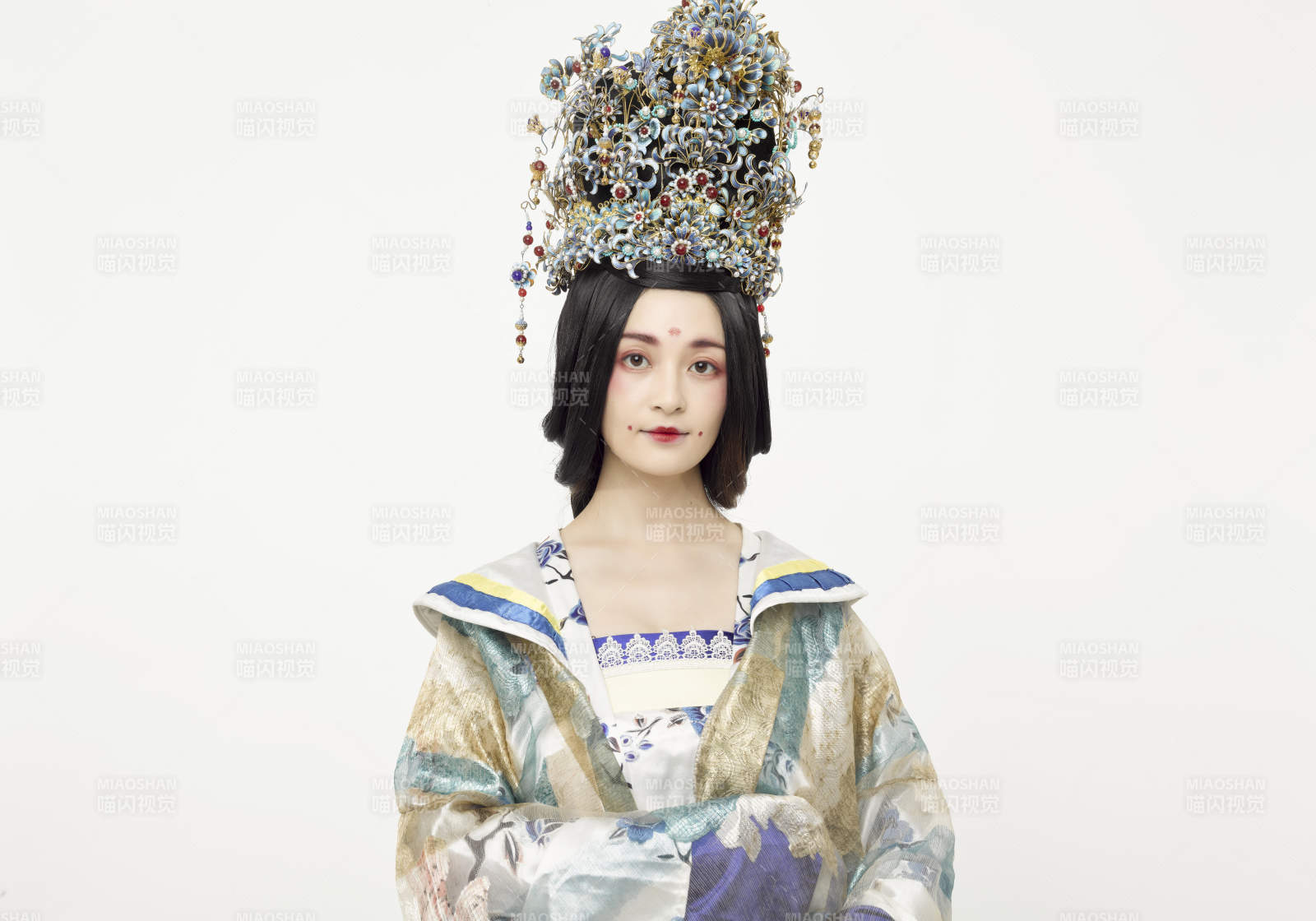 大唐风韵女性古装造型唐朝古装图片