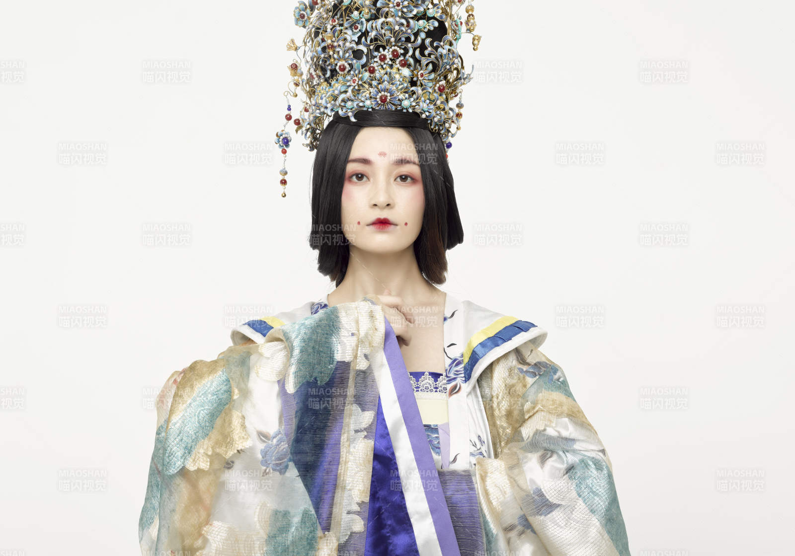 大唐风韵女性古装造型唐朝古装图片