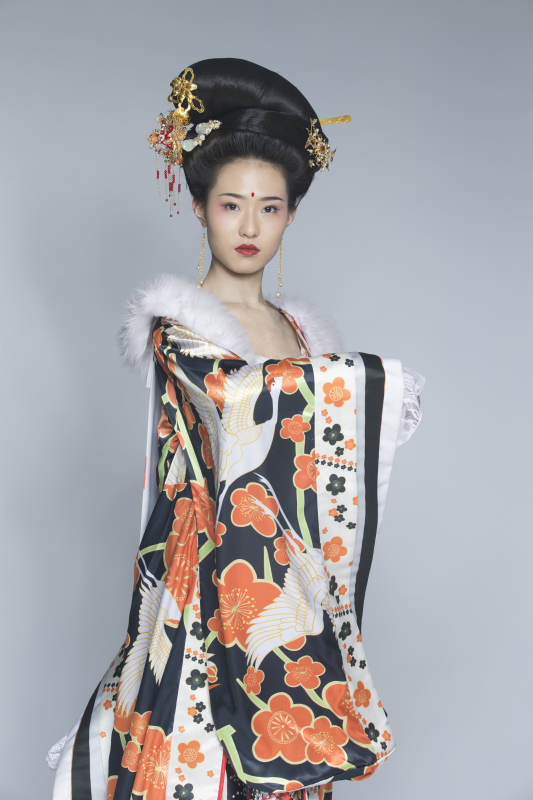 大唐风韵古装造型人像棚拍唐朝人像图片