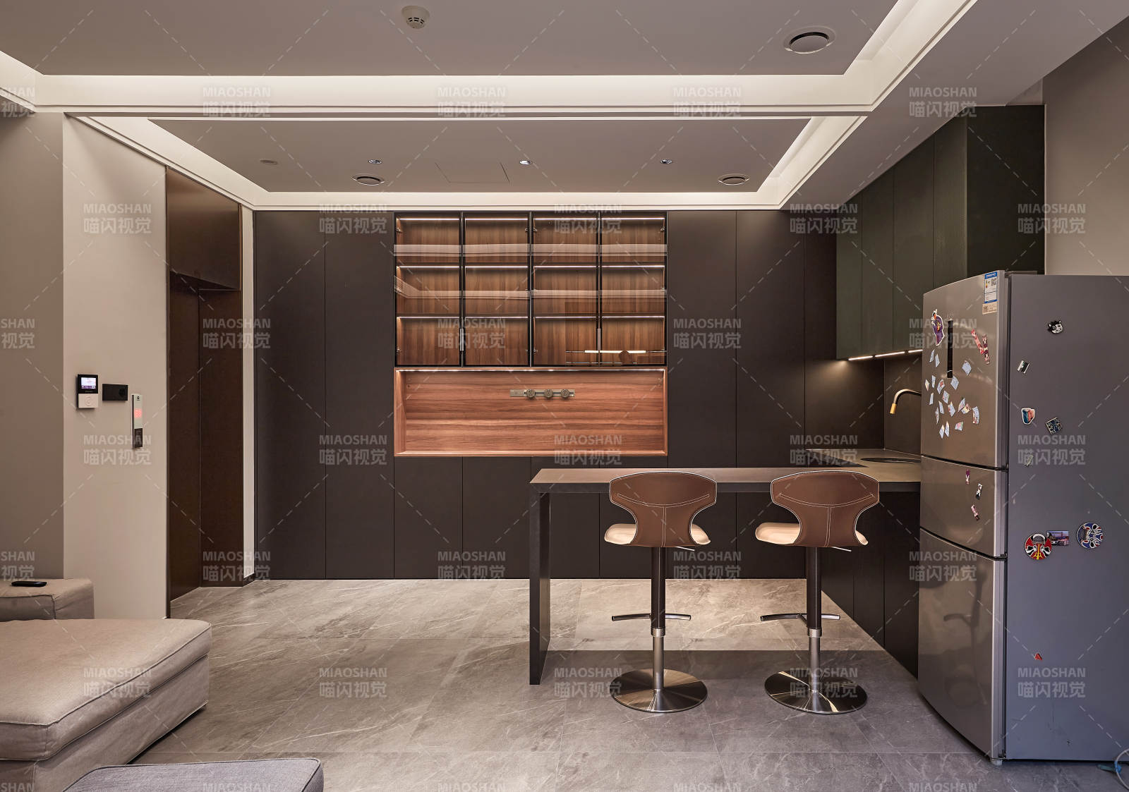 现代简约厨房设计图片