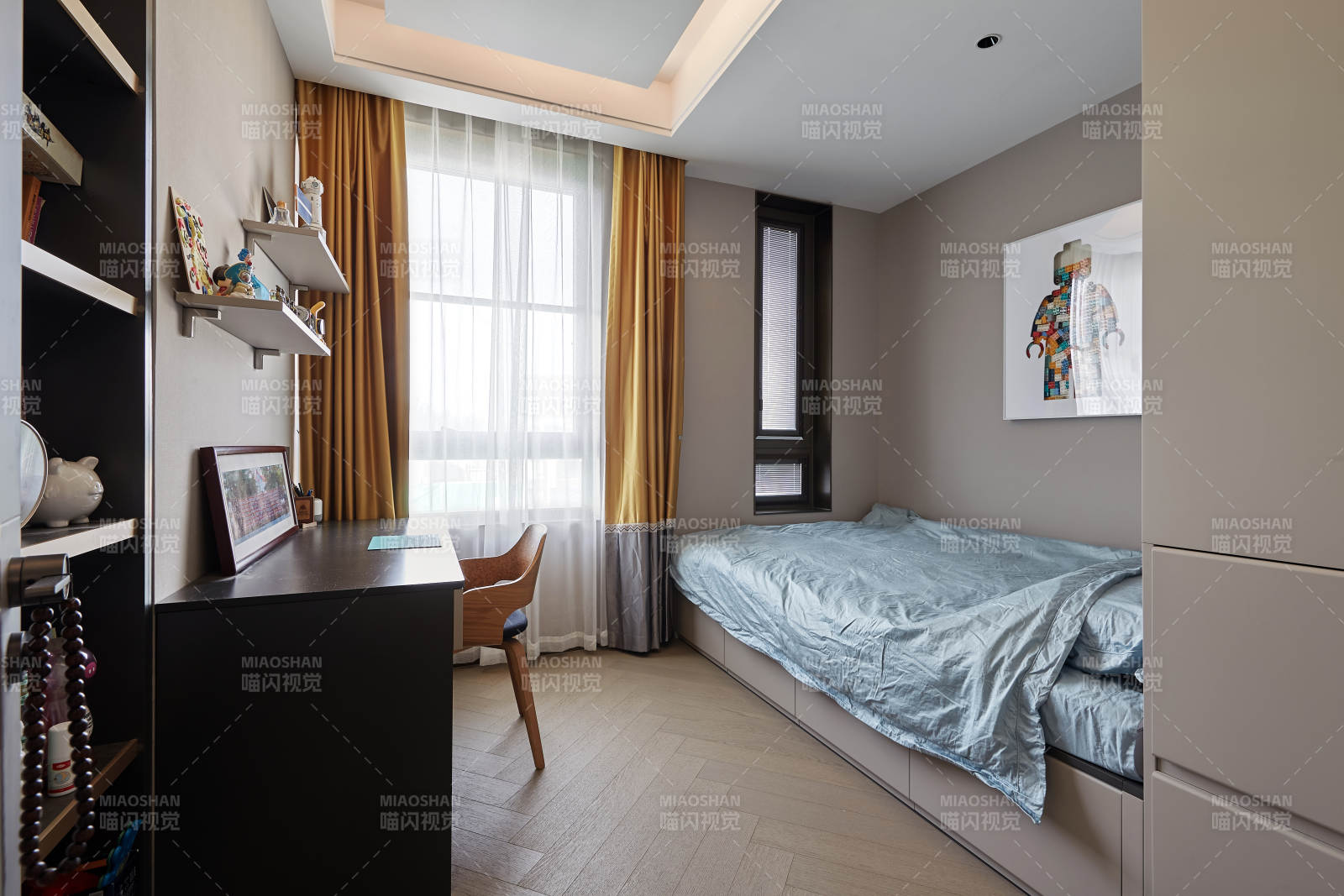 温馨现代卧室设计图片